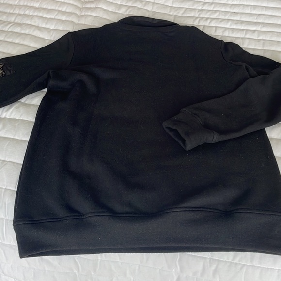 THEORY PULLOVER LIGHTWEIGHT BLACK SWEATSHIRT - Picture 8 of 8